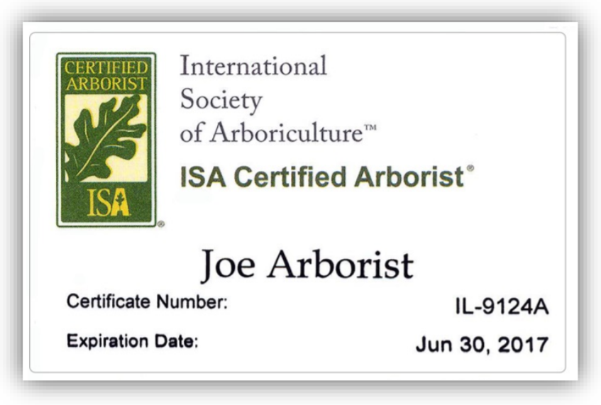 Interntional Society of Arboriculture